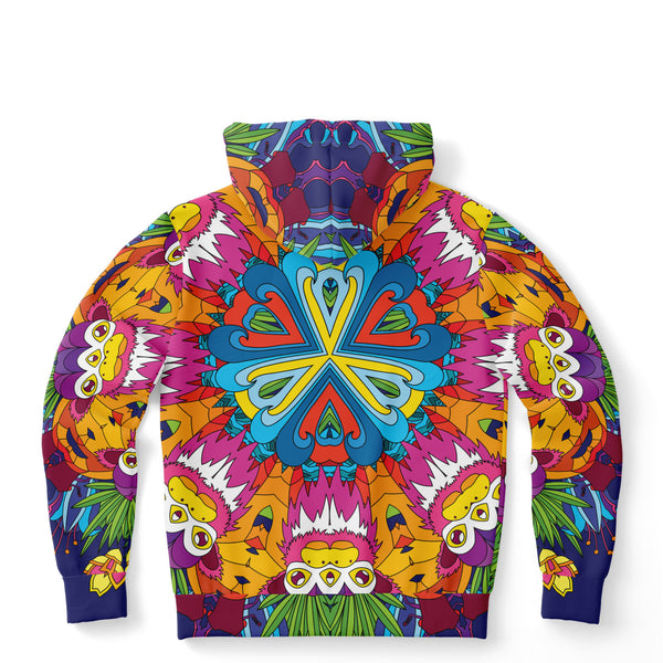 Neon Jungle Hoodie-Subliminator-| All-Over-Print Everywhere - Designed to Make You Smile