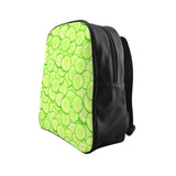 Cucumber Invasion Backpack-Printify-Large-| All-Over-Print Everywhere - Designed to Make You Smile