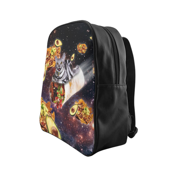 Burrito Cat Backpack-Printify-Large-| All-Over-Print Everywhere - Designed to Make You Smile