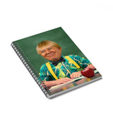 Grade School Trump Spiral Notebook-Printify-Spiral Notebook-| All-Over-Print Everywhere - Designed to Make You Smile