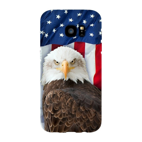 Bald Eagle Smartphone Case-Gooten-Samsung S7 Edge-| All-Over-Print Everywhere - Designed to Make You Smile