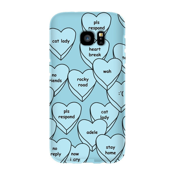 Blue Hearts Smartphone Case-Gooten-Samsung S7 Edge-| All-Over-Print Everywhere - Designed to Make You Smile