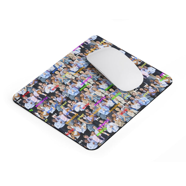 Happy Business Mousepad-Printify-Rectangle-| All-Over-Print Everywhere - Designed to Make You Smile