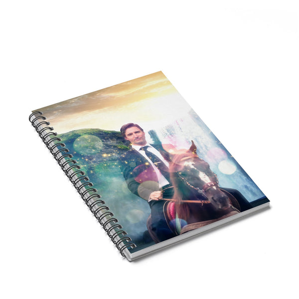 Dreamy Trudeau Spiral Notebook-Printify-Spiral Notebook-| All-Over-Print Everywhere - Designed to Make You Smile