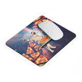 DJ Pizza Cat Mousepad-Printify-Rectangle-| All-Over-Print Everywhere - Designed to Make You Smile