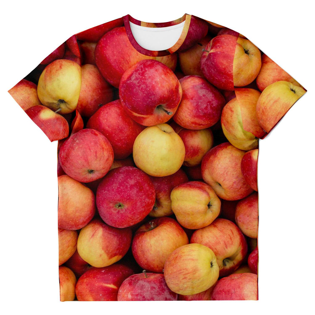 Apple Invasion T-Shirt-Subliminator-XS-| All-Over-Print Everywhere - Designed to Make You Smile