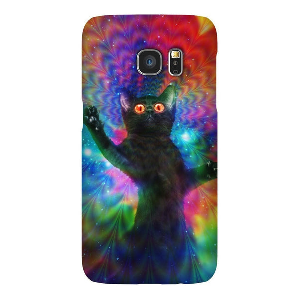 Galactic Space Kitty Kat Smartphone Case-Gooten-Samsung S7-| All-Over-Print Everywhere - Designed to Make You Smile