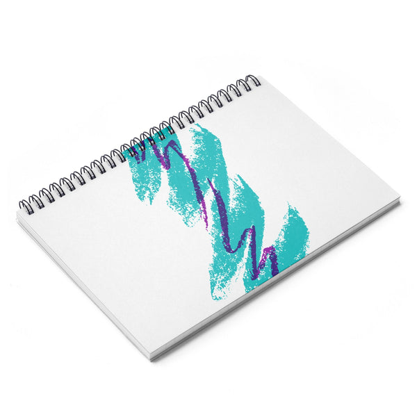 Jazz Wave Spiral Notebook-Printify-Spiral Notebook-| All-Over-Print Everywhere - Designed to Make You Smile