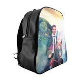 Dreamy Trudeau Backpack-Printify-Large-| All-Over-Print Everywhere - Designed to Make You Smile