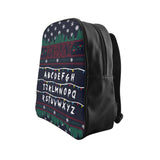 Stranger Xmas Backpack-Printify-Large-| All-Over-Print Everywhere - Designed to Make You Smile