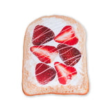 Strawberry Toast Giant 3D Pillow-Shelfies-One Size-| All-Over-Print Everywhere - Designed to Make You Smile