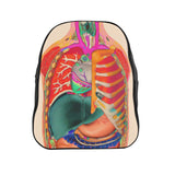 Anatomy Backpack-Printify-Large-| All-Over-Print Everywhere - Designed to Make You Smile