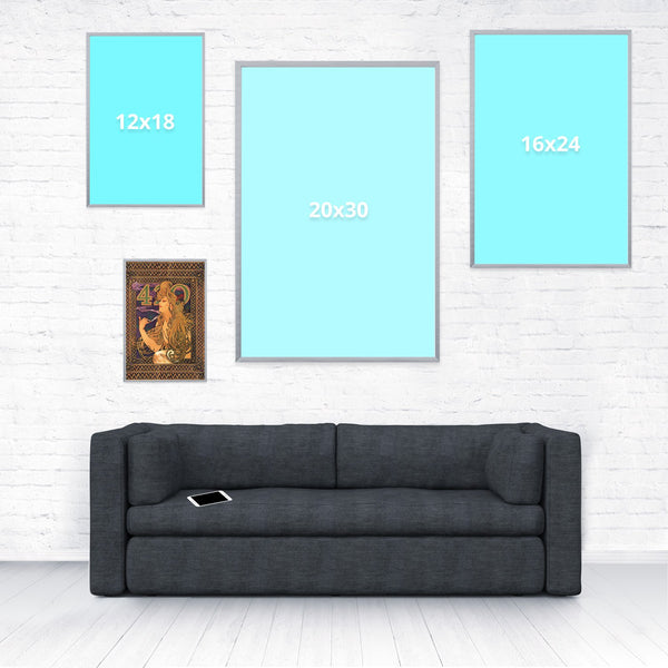 420 Mucha Poster-Shelfies-8 x 12-| All-Over-Print Everywhere - Designed to Make You Smile