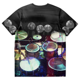 Drum Kit T-Shirt-Subliminator-| All-Over-Print Everywhere - Designed to Make You Smile