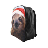 Christmas Sloth Backpack-Printify-Large-| All-Over-Print Everywhere - Designed to Make You Smile