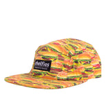 Hamburger Invasion Hat-Shelfies-One Size Fits All-| All-Over-Print Everywhere - Designed to Make You Smile