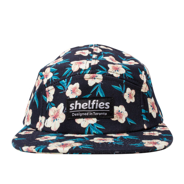 White Flower Hat-Shelfies-One Size Fits All-| All-Over-Print Everywhere - Designed to Make You Smile