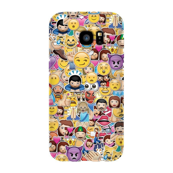 Emoji Invasion Smartphone Case-Gooten-Samsung Galaxy S7 Edge-| All-Over-Print Everywhere - Designed to Make You Smile