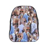 Joe Biden Ice Cream Backpack-Printify-Large-| All-Over-Print Everywhere - Designed to Make You Smile