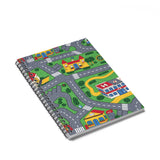 Carpet Track Spiral Notebook-Printify-Spiral Notebook-| All-Over-Print Everywhere - Designed to Make You Smile