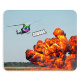 Cat Copter Mousepad-Printify-Rectangle-| All-Over-Print Everywhere - Designed to Make You Smile