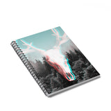 Deer Skull Spiral Notebook-Printify-Spiral Notebook-| All-Over-Print Everywhere - Designed to Make You Smile