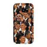 Barack Obama Face Smartphone Case-Gooten-Samsung S7 Edge-| All-Over-Print Everywhere - Designed to Make You Smile
