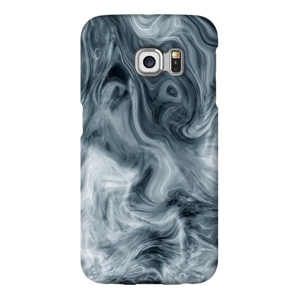 Black Marble Smartphone Case-Gooten-Samsung Galaxy S6 Edge-| All-Over-Print Everywhere - Designed to Make You Smile