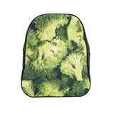 Broccoli Invasion Backpack-Printify-Large-| All-Over-Print Everywhere - Designed to Make You Smile