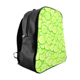 Cucumber Invasion Backpack-Printify-Large-| All-Over-Print Everywhere - Designed to Make You Smile