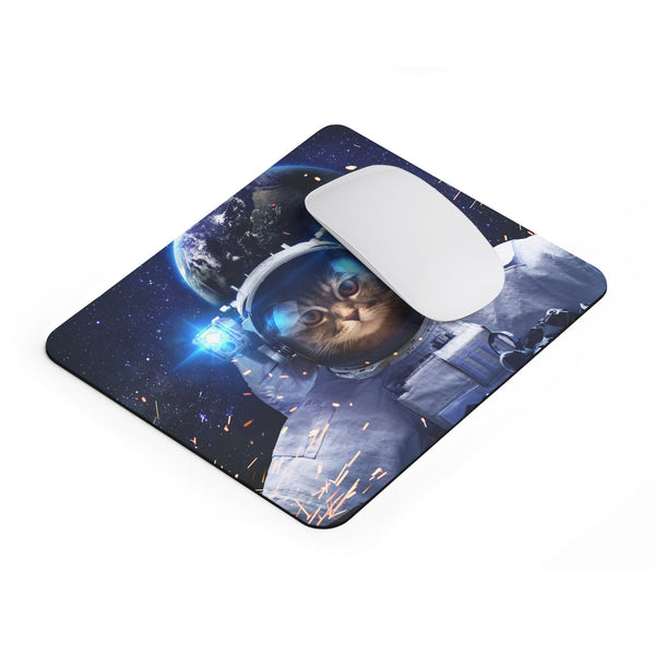 Astronaut Cat Mousepad-Printify-Rectangle-| All-Over-Print Everywhere - Designed to Make You Smile