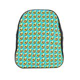 Avocado Emoji Backpack-Printify-Large-| All-Over-Print Everywhere - Designed to Make You Smile