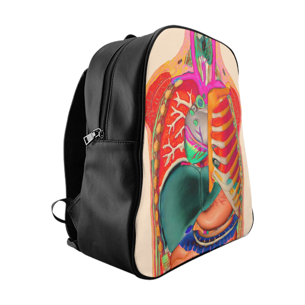 Anatomy Backpack-Printify-Large-| All-Over-Print Everywhere - Designed to Make You Smile