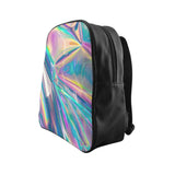 Holographic Foil Backpack-Printify-Large-| All-Over-Print Everywhere - Designed to Make You Smile