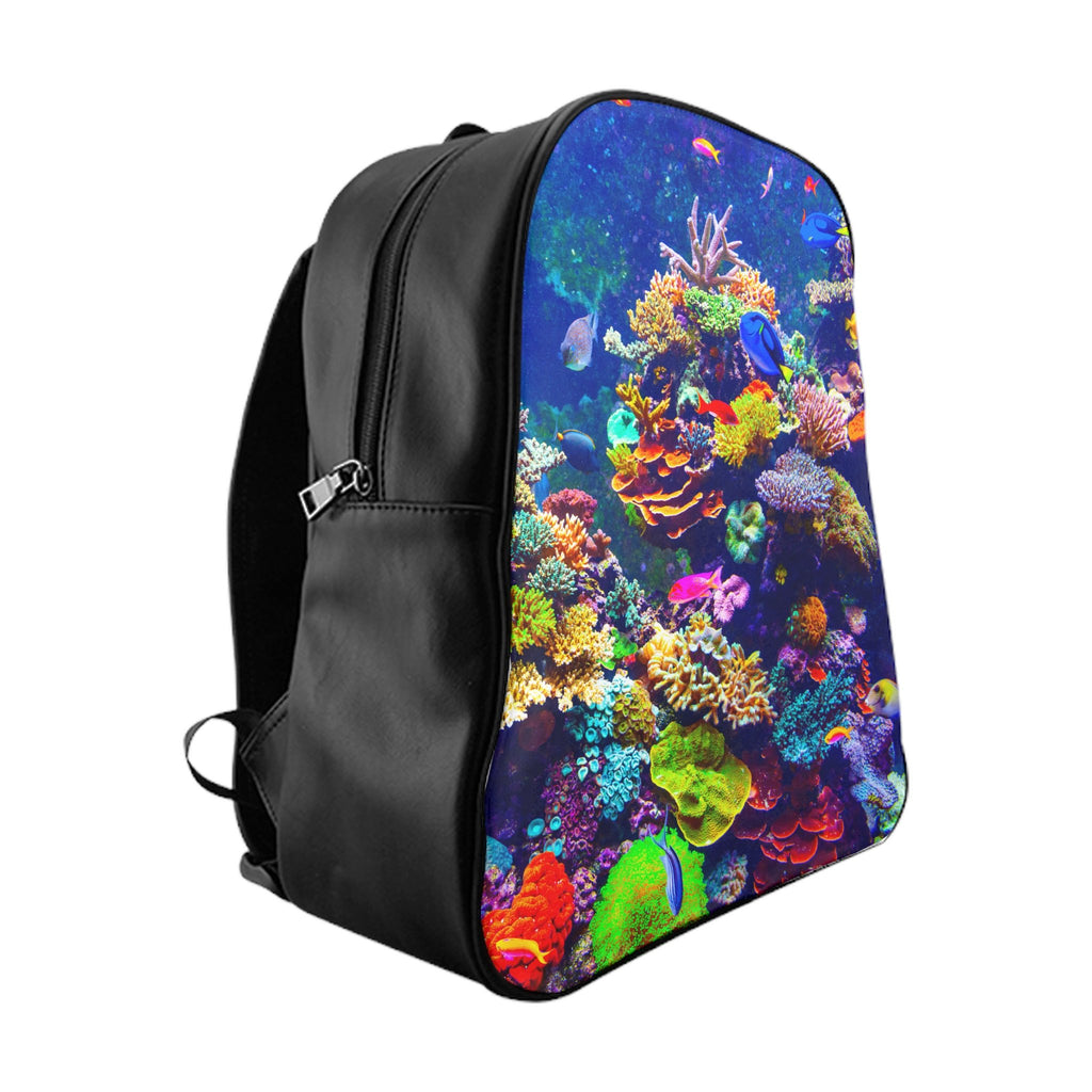 Aquarium Backpack-Printify-Large-| All-Over-Print Everywhere - Designed to Make You Smile