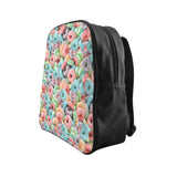Cereal Invasion Backpack-Printify-Large-| All-Over-Print Everywhere - Designed to Make You Smile