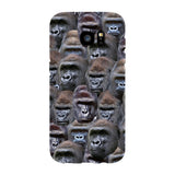 Gorilla Invasion Smartphone Case-Gooten-Samsung S7 Edge-| All-Over-Print Everywhere - Designed to Make You Smile
