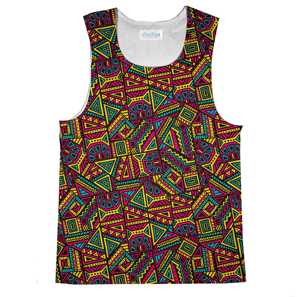 Aztec Tank Top-kite.ly-| All-Over-Print Everywhere - Designed to Make You Smile
