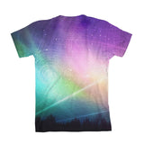 Aurora Borealis Youth T-Shirt-kite.ly-| All-Over-Print Everywhere - Designed to Make You Smile