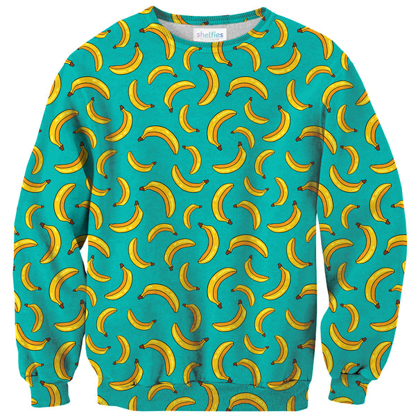 Banana Life Sweater-Shelfies-| All-Over-Print Everywhere - Designed to Make You Smile