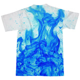 Blue Flame T-Shirt-Subliminator-| All-Over-Print Everywhere - Designed to Make You Smile