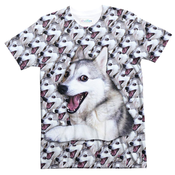 Bad Joke Husky T-Shirt-Subliminator-| All-Over-Print Everywhere - Designed to Make You Smile