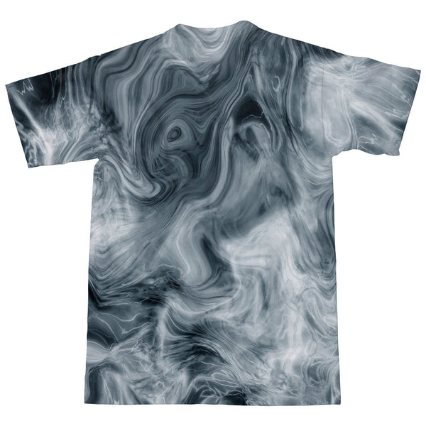 Black Marble T-Shirt-Subliminator-| All-Over-Print Everywhere - Designed to Make You Smile