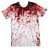 Blood Splatter T-Shirt-Subliminator-| All-Over-Print Everywhere - Designed to Make You Smile