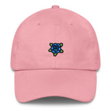 Blue Rose Dad Hat-Shelfies-Pink-| All-Over-Print Everywhere - Designed to Make You Smile