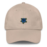 Blue Rose Dad Hat-Shelfies-Beige-| All-Over-Print Everywhere - Designed to Make You Smile