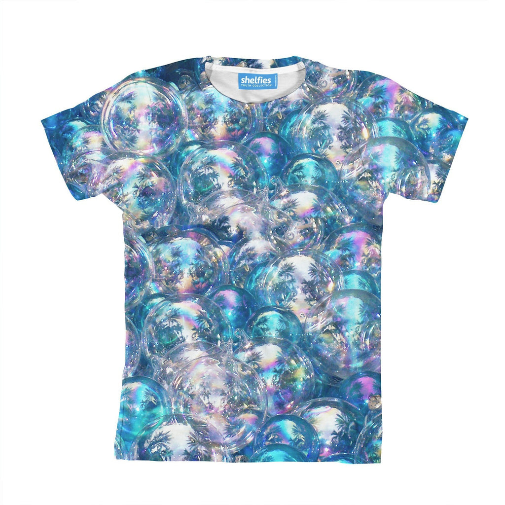 Bubbles Invasion Youth T-Shirt-kite.ly-| All-Over-Print Everywhere - Designed to Make You Smile