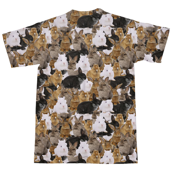 Bunny Invasion T-Shirt-Subliminator-| All-Over-Print Everywhere - Designed to Make You Smile