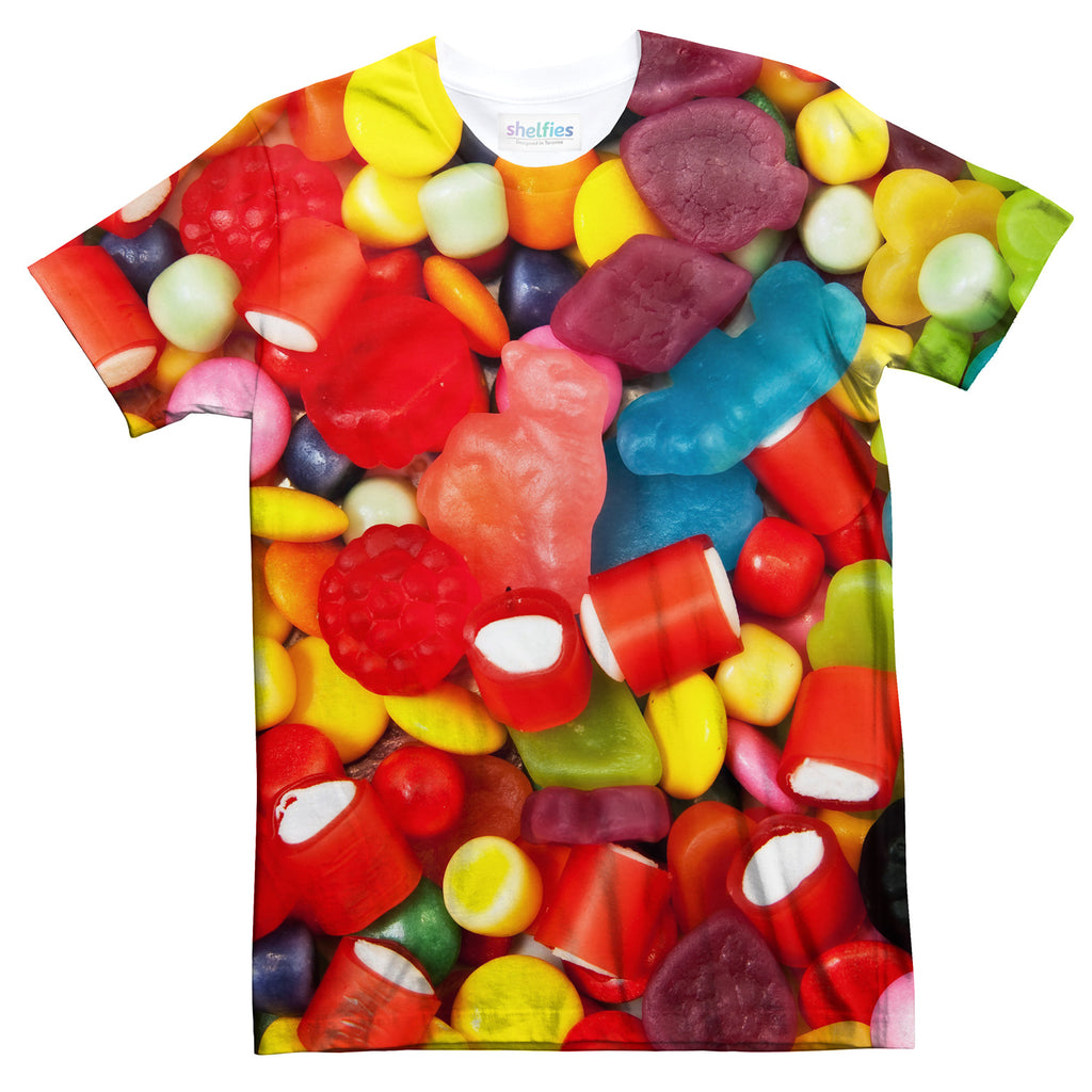Candy Store Invasion T-Shirt-Subliminator-| All-Over-Print Everywhere - Designed to Make You Smile