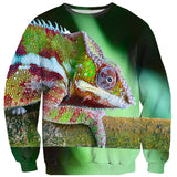 Chameleon Sweater-Shelfies-| All-Over-Print Everywhere - Designed to Make You Smile